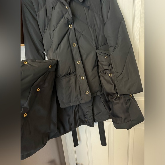 Thakoon Black Down Jacket Made in Italy - Picture 5 of 13